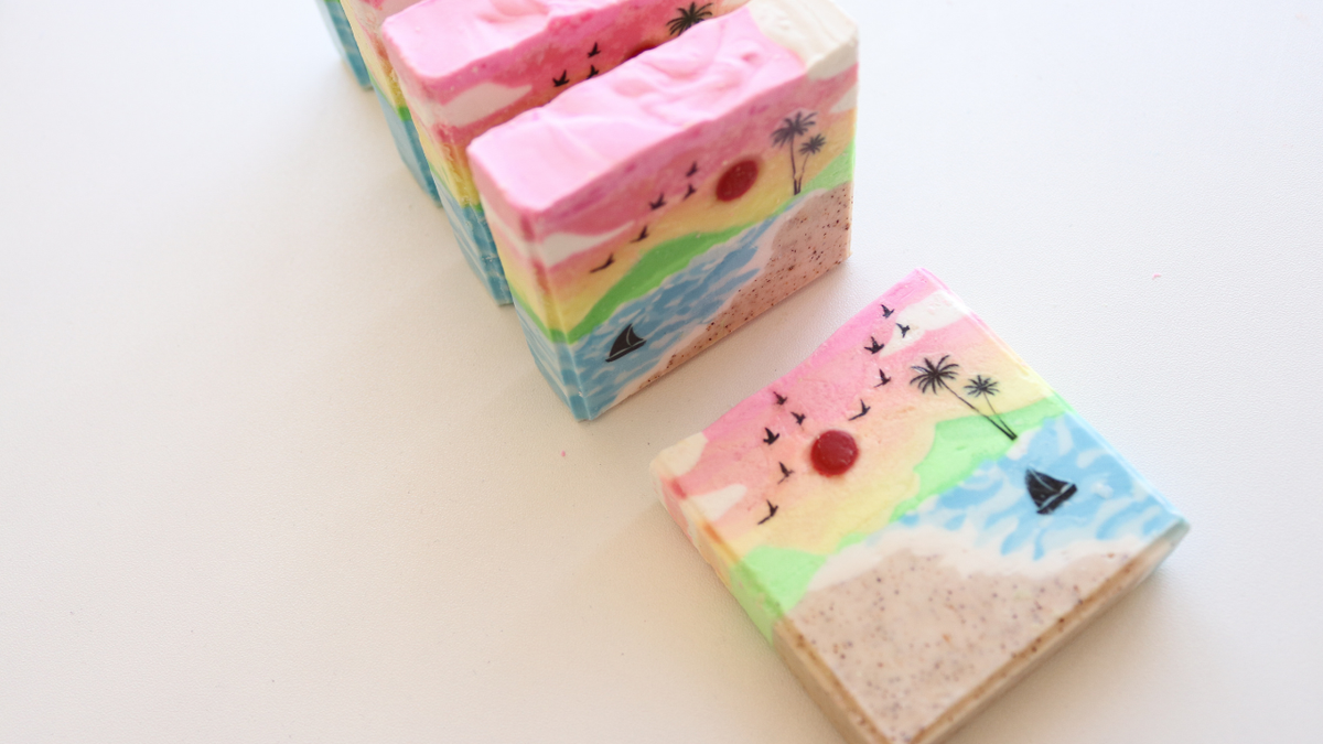 Mountain Mist Cold Process Soap | Handmade Soap UAE