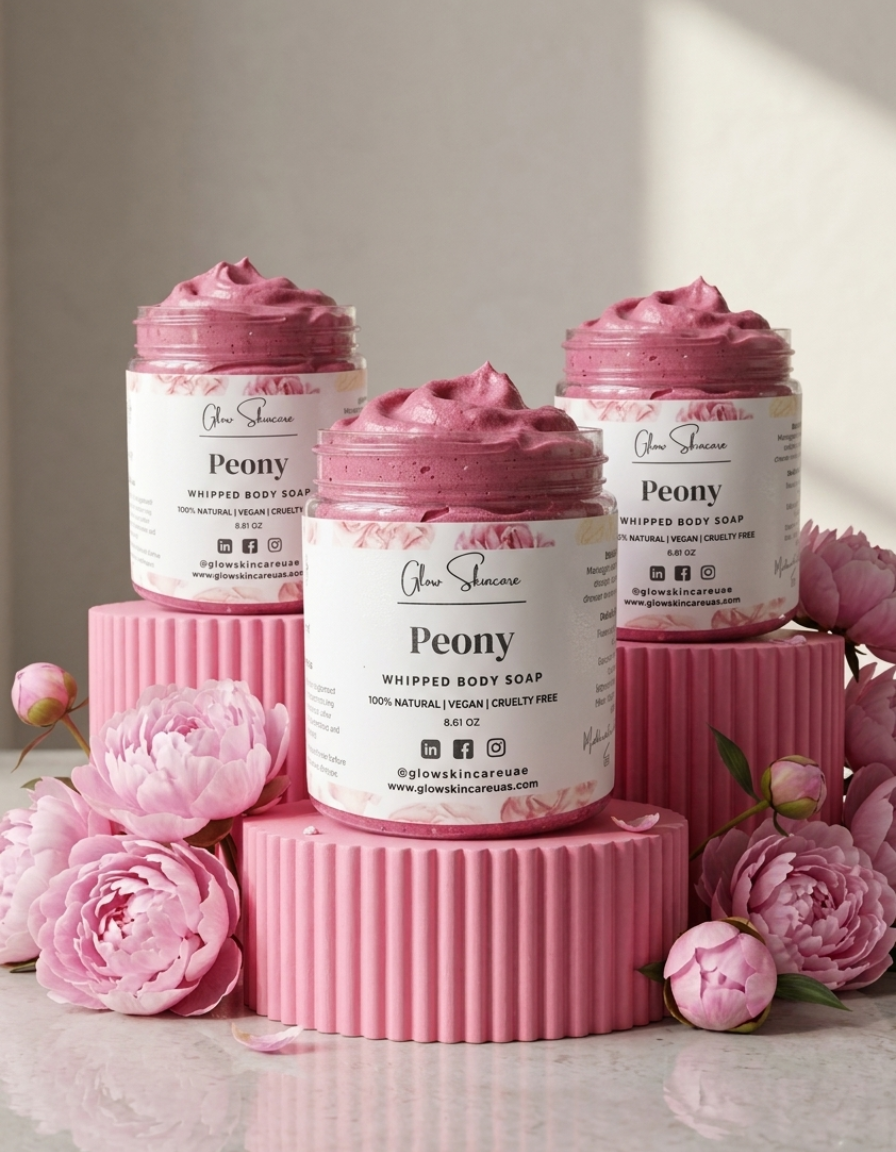 Peony Whipped Body Soap – UAE