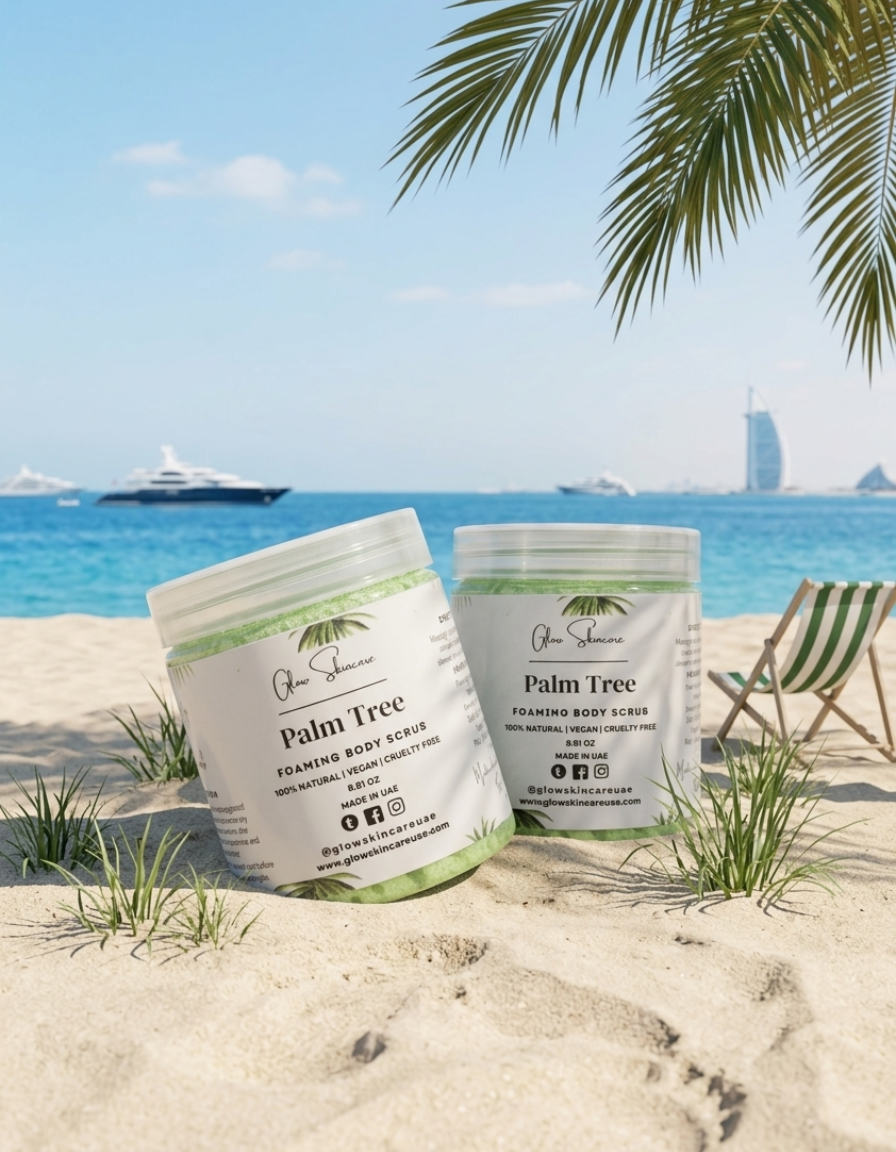 Palm Foaming Body Scrub – UAE