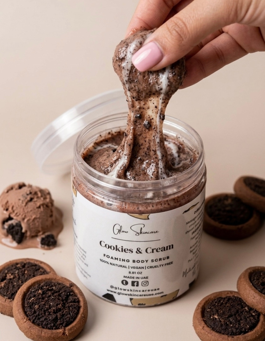 Cookies & Cream Body Scrub – UAE