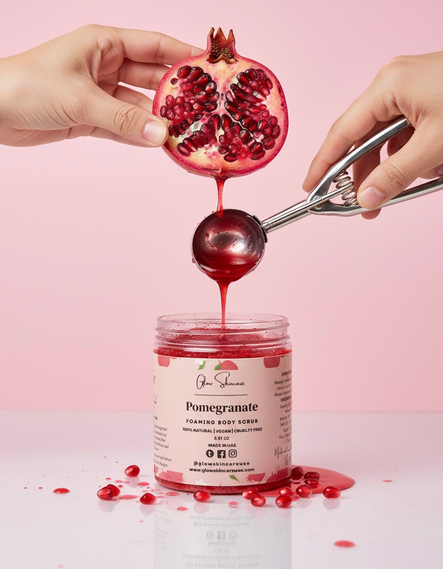 Refreshing Pomegranate Body Scrub – UAE