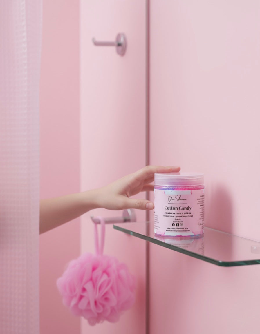 Sweet Cotton Candy Body Scrub – UAE