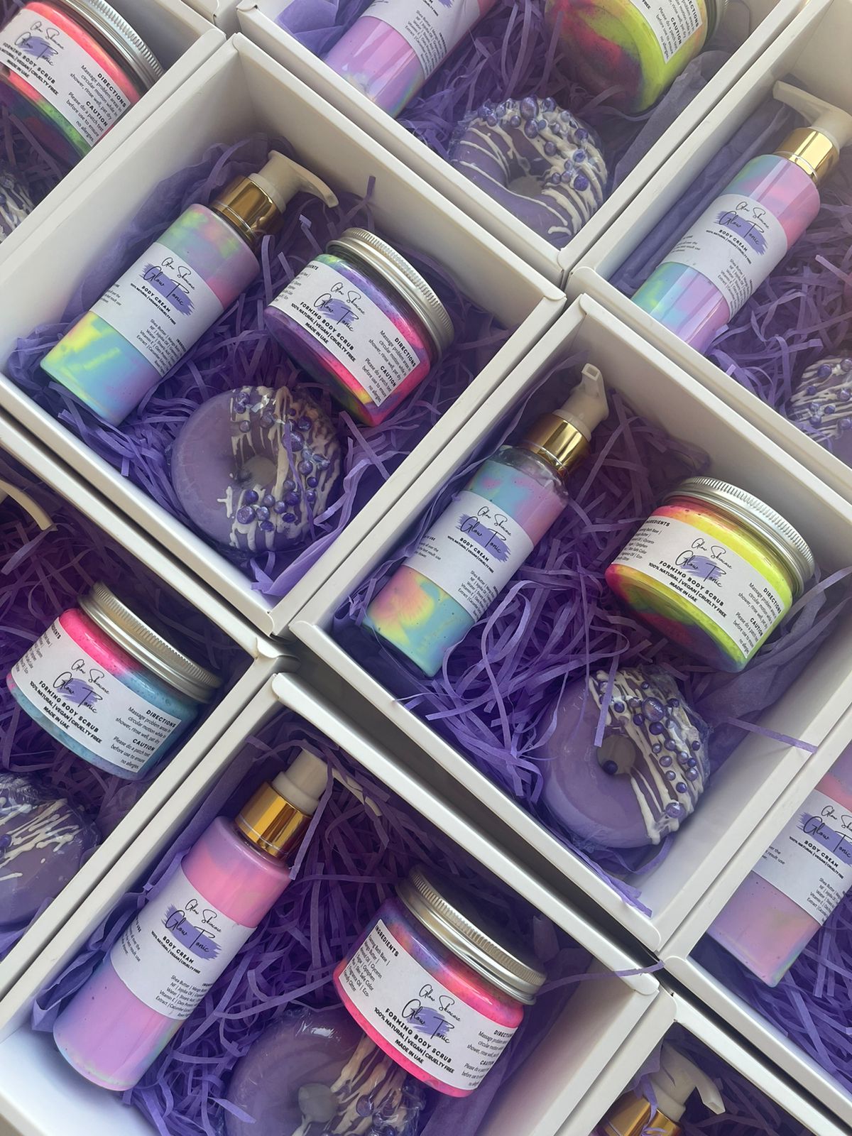 Customized Gift Box UAE – Lotion, Body Scrub & Handmade Soap