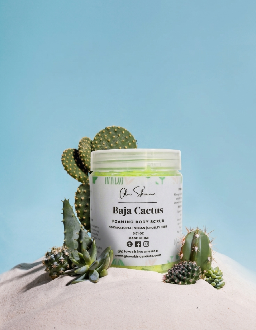 Baja Cactus Foaming Body Scrub – UAE