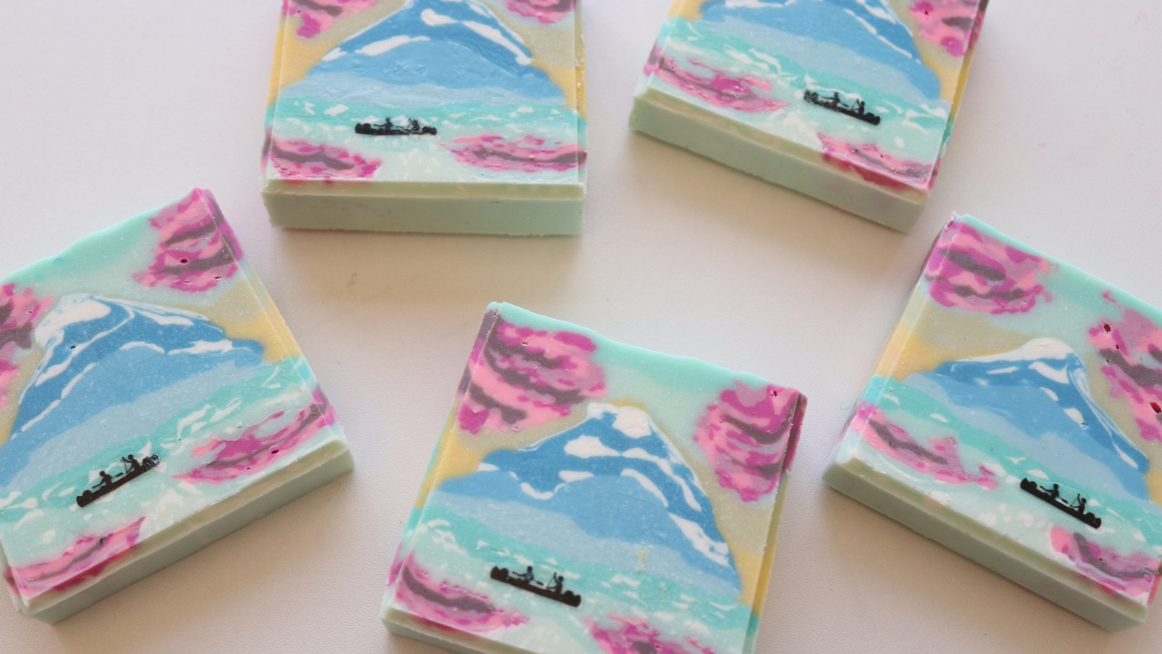 Cherry Blossom Cold Process Soap | Handmade Soap UAE