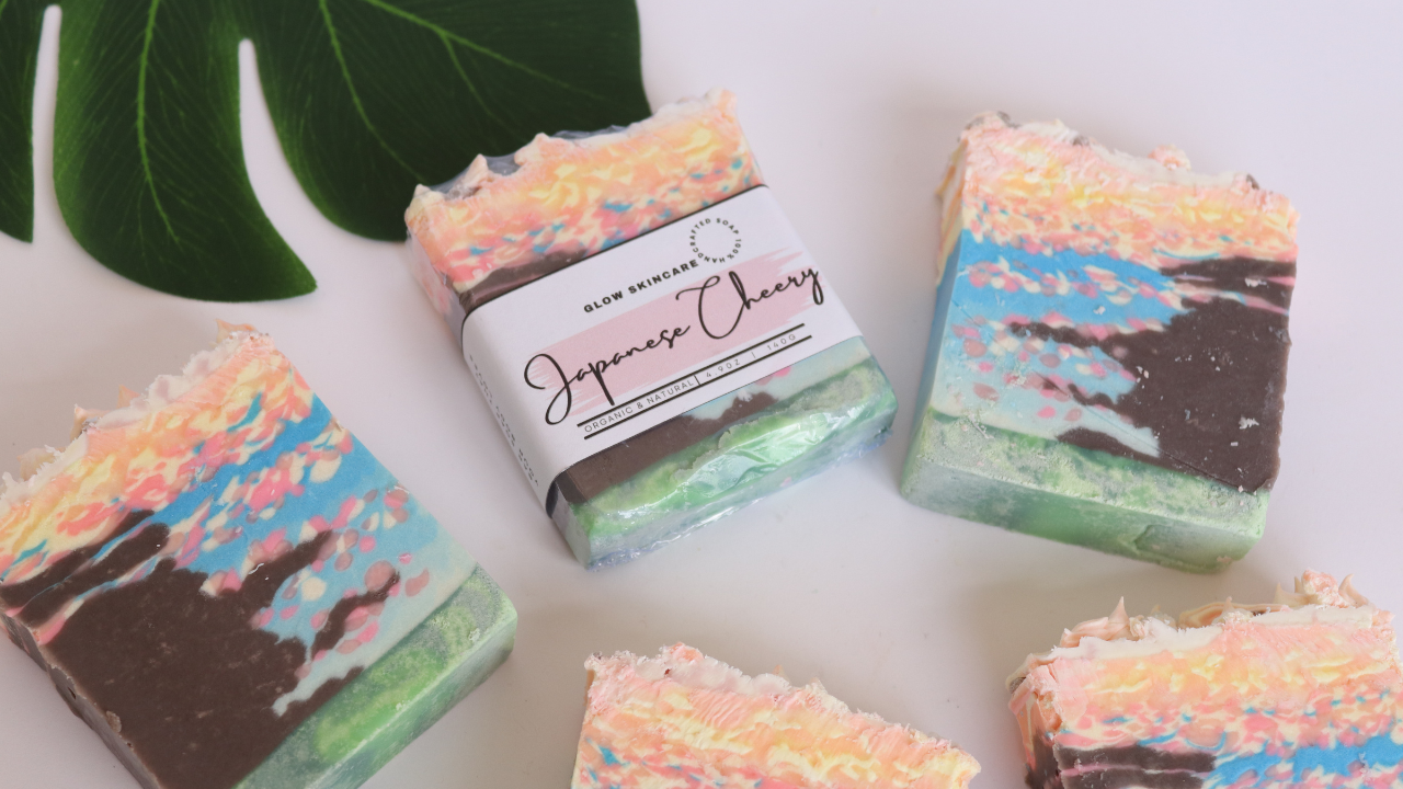 JAPANESE CHERRY BLOSSOM SOAP BAR