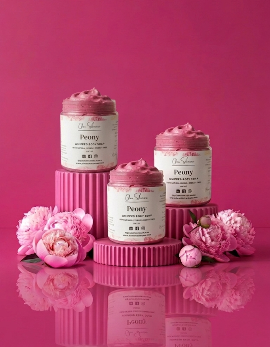 Peony Whipped Body Soap – UAE