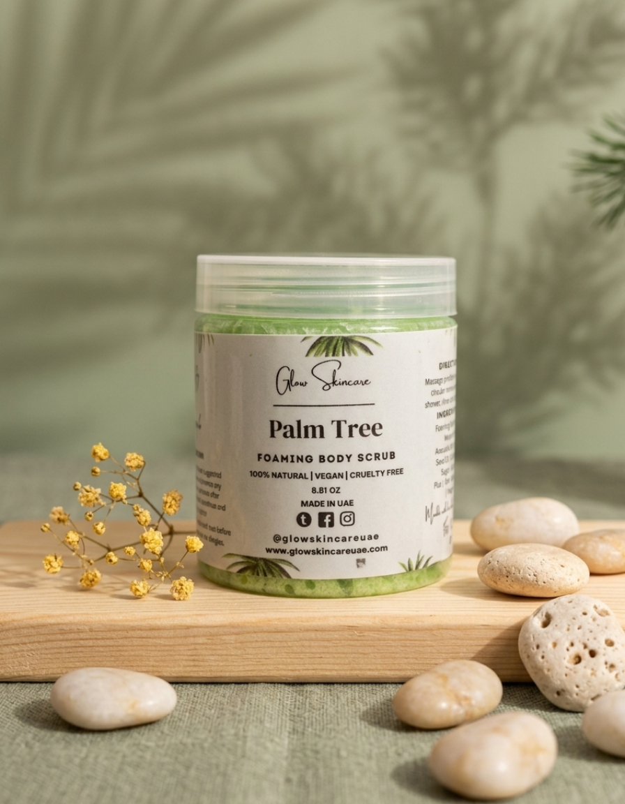 Palm Foaming Body Scrub – UAE