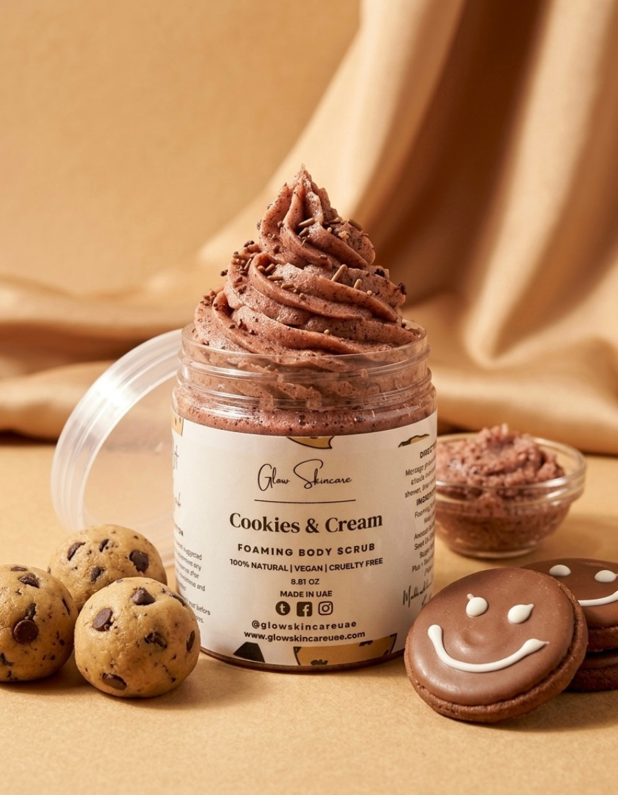 Cookies & Cream Body Scrub – UAE