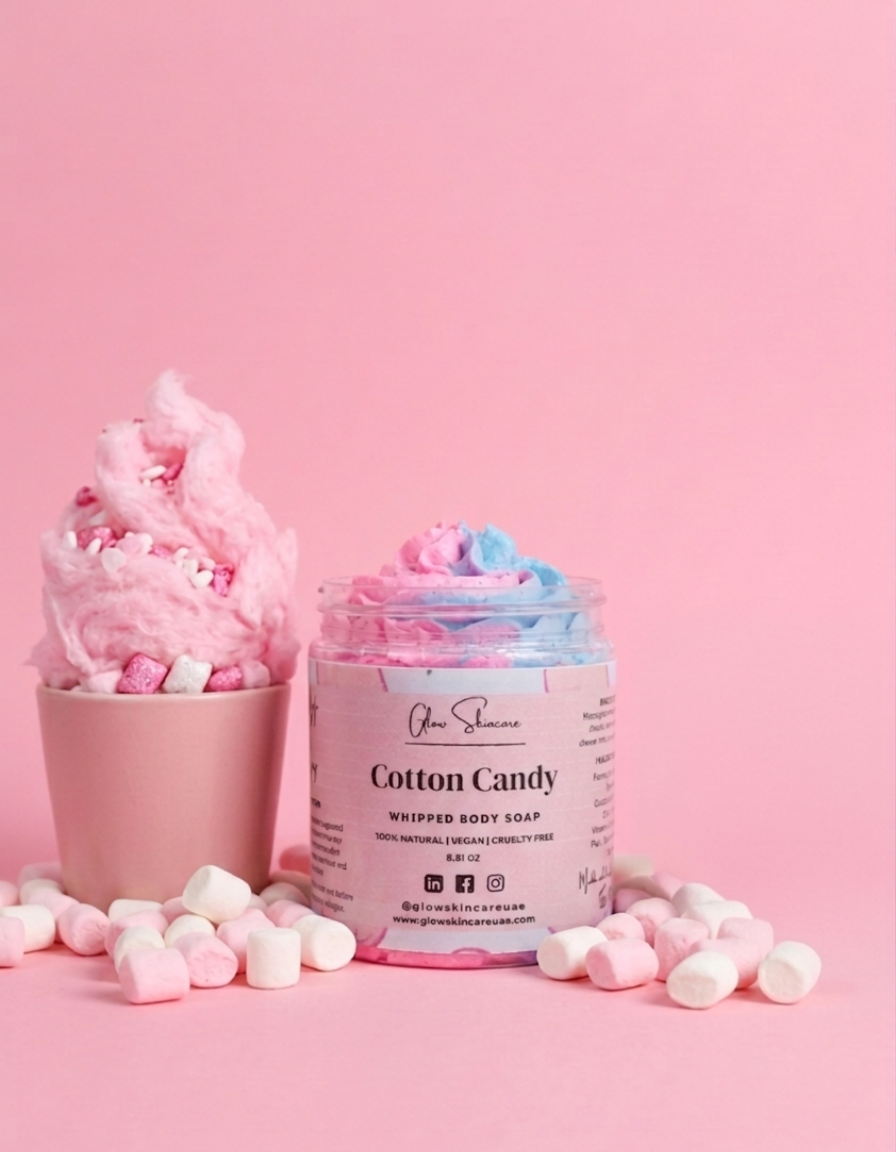 Cotton Candy Whipped Body Soap – UAE