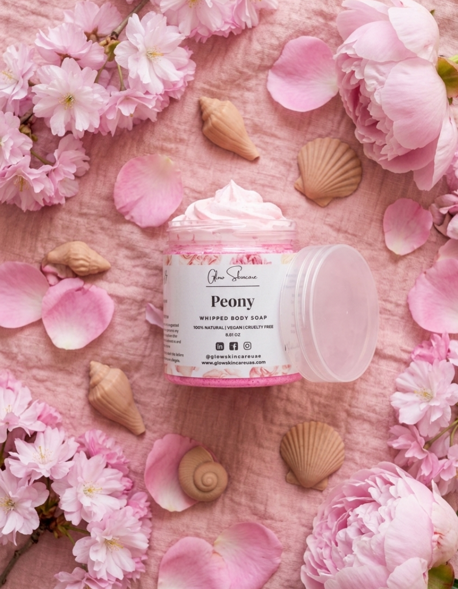Peony Whipped Body Soap – UAE