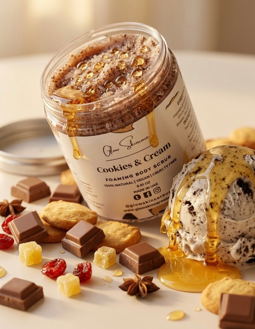 Cookies & Cream Body Scrub – UAE