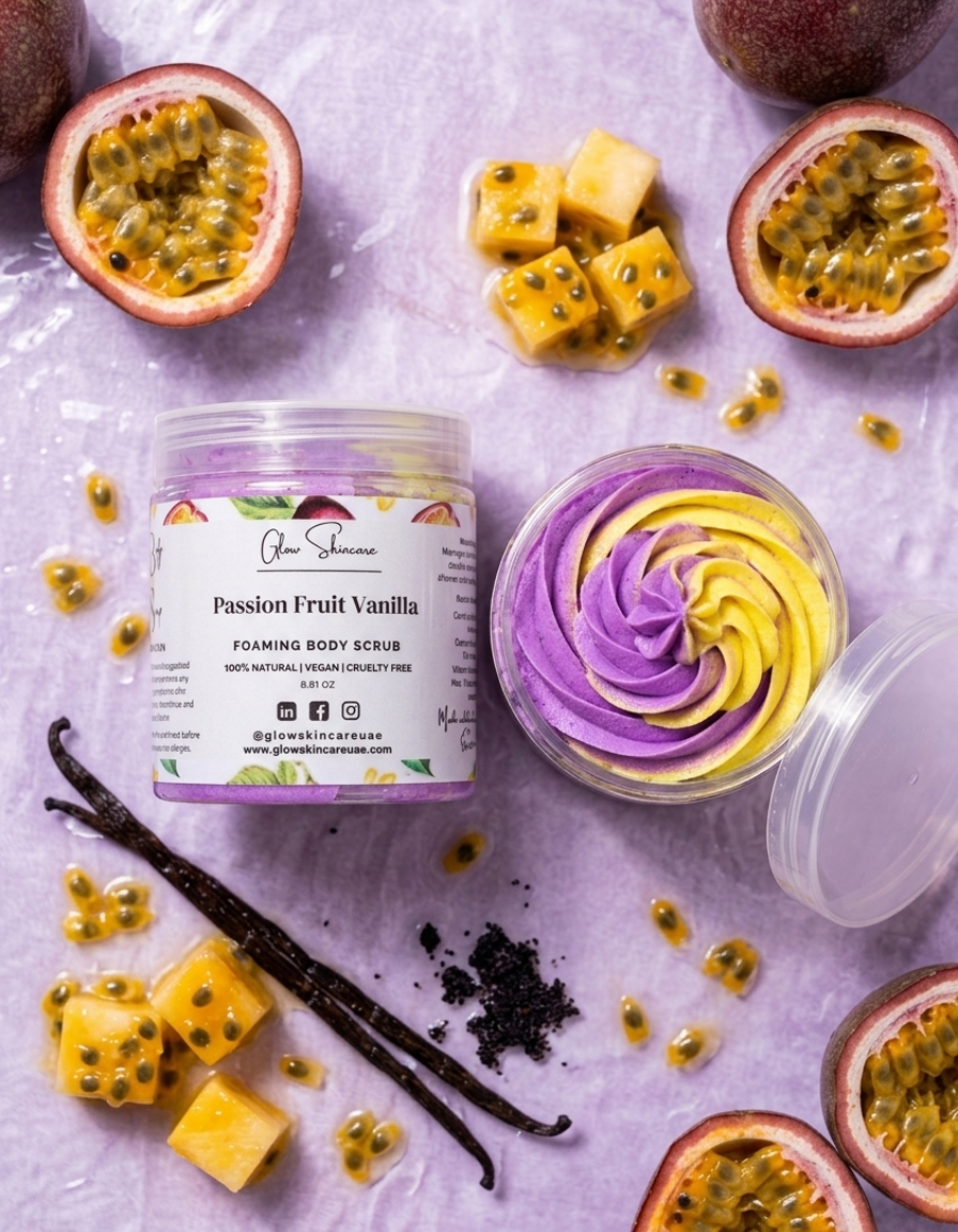 Passion Fruit Vanilla Whipped Body Soap – UAE