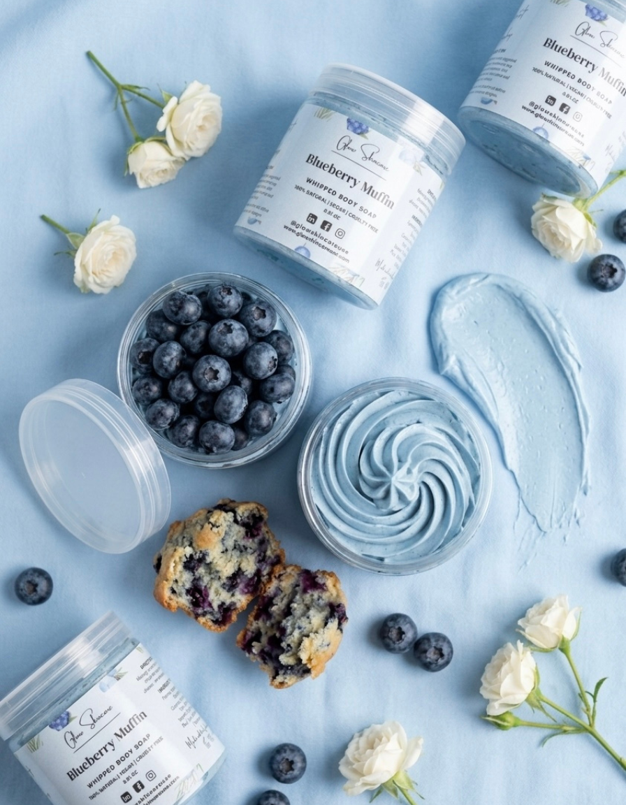 Blueberry Muffin Whipped Body Soap – UAE
