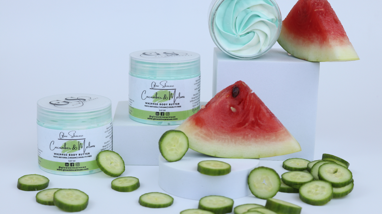 CUCUMBER & MELON WHIPPED BODY BUTTER