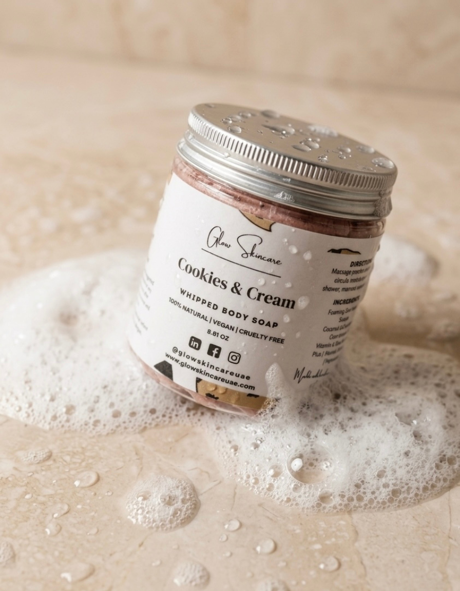 Cookies & Cream Whipped Body Soap – UAE