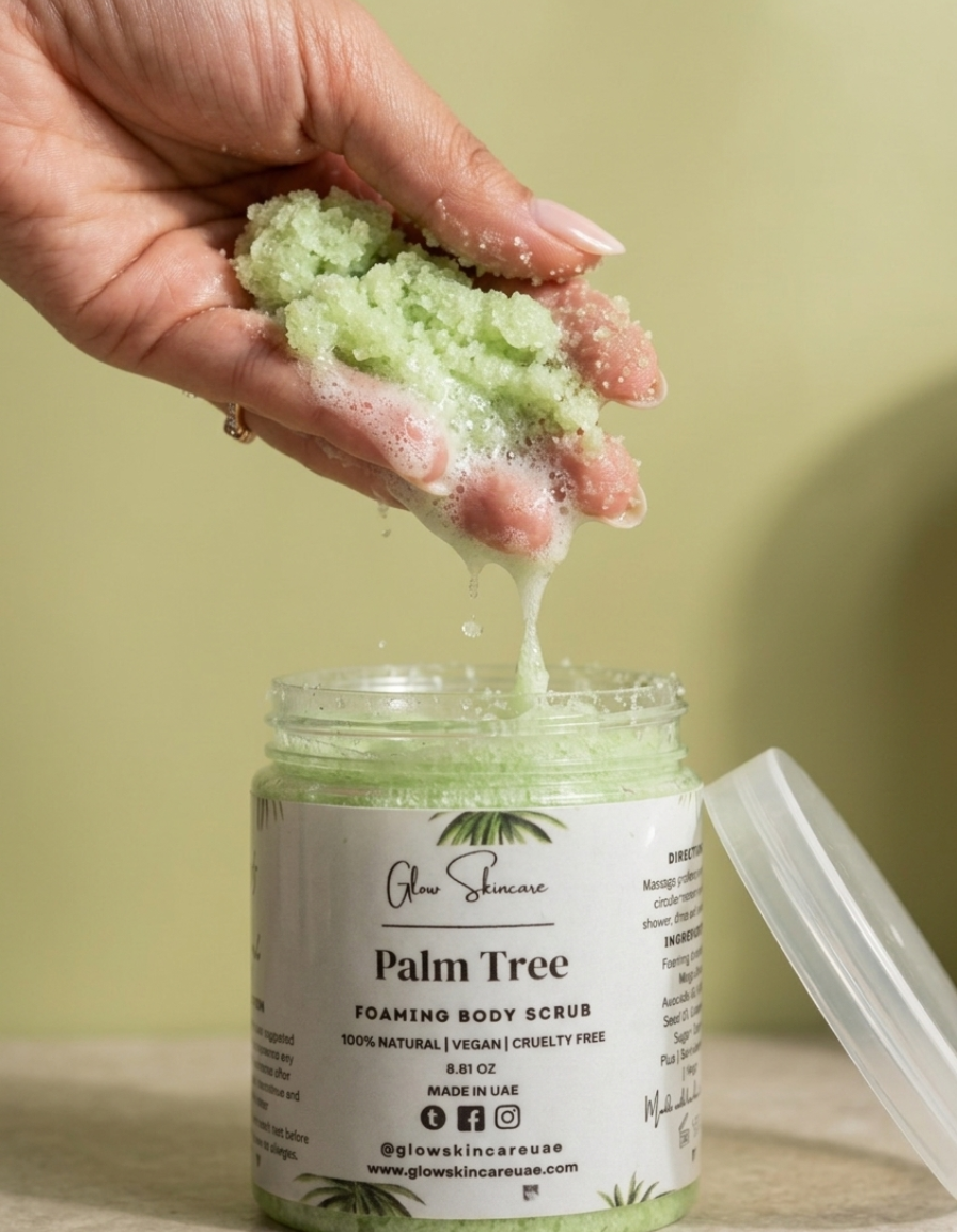 Palm Foaming Body Scrub – UAE