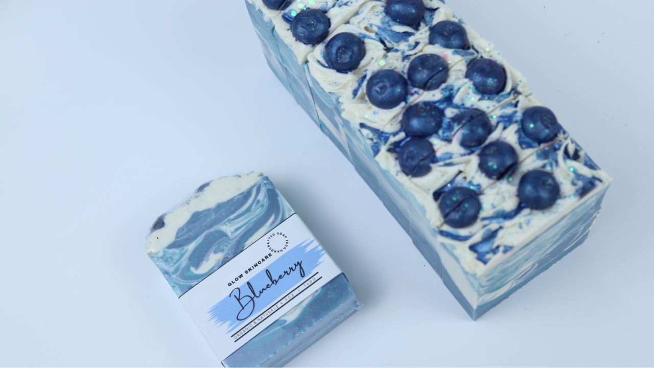 BLUEBERRY SOAP HANDMADE IN UAE