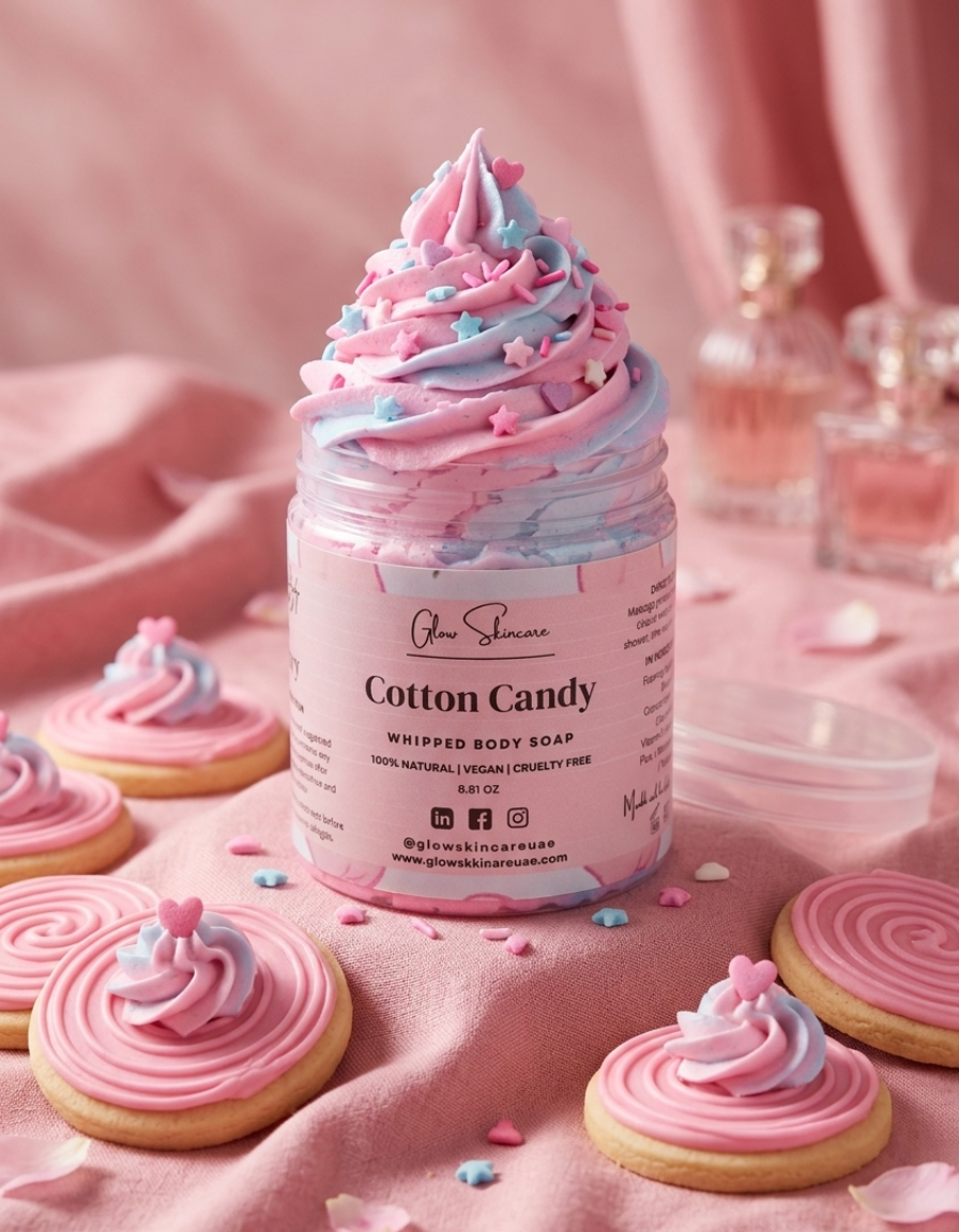 Cotton Candy Whipped Body Soap – UAE