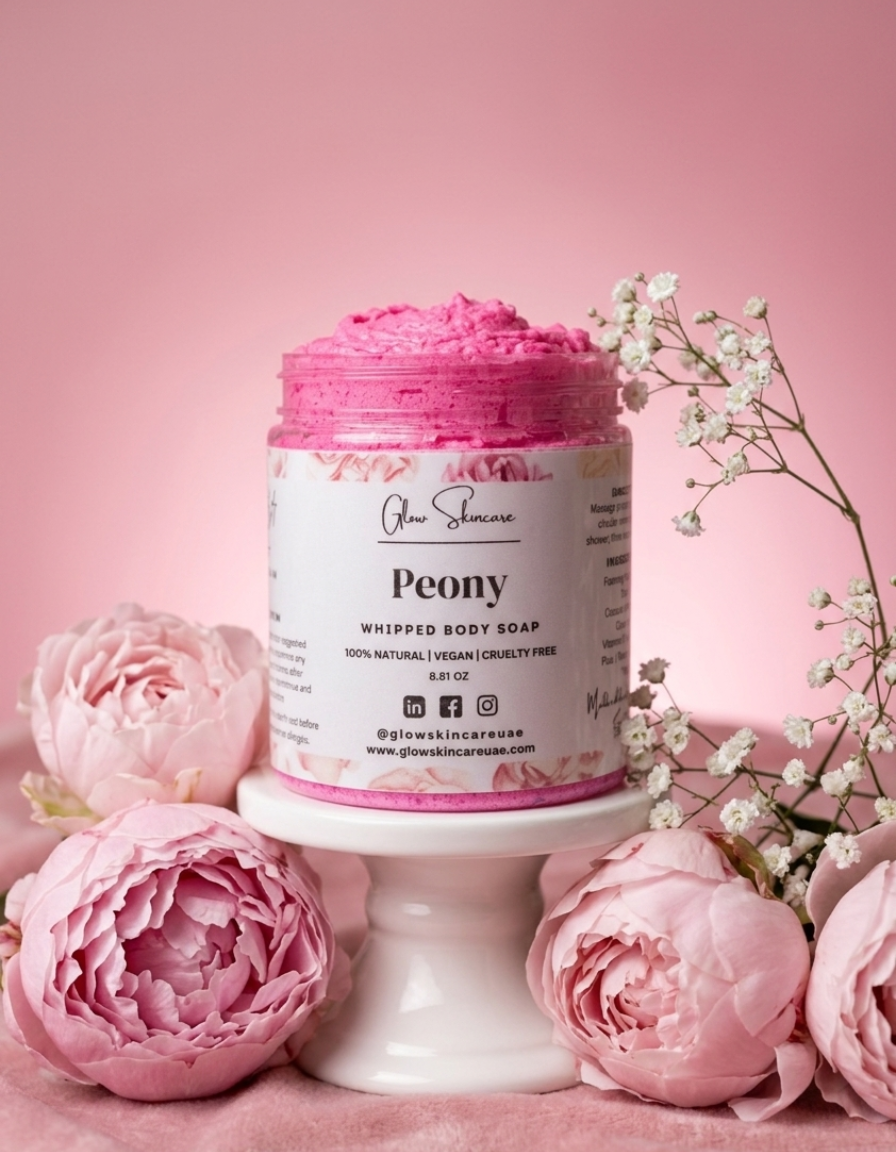 Peony Whipped Body Soap – UAE