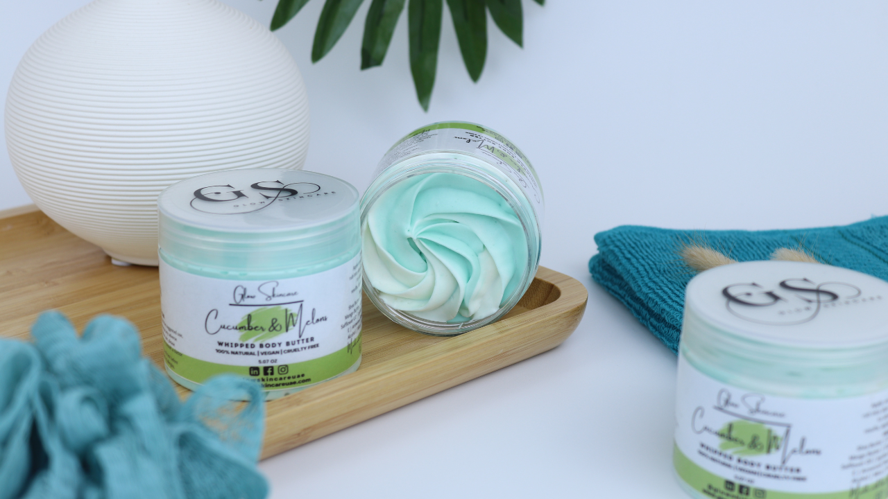 CUCUMBER & MELON WHIPPED BODY BUTTER