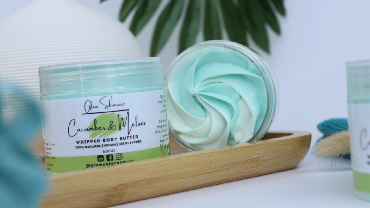 CUCUMBER & MELON WHIPPED BODY BUTTER