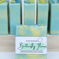 BUTTERFLY FLOWER SOAP BAR