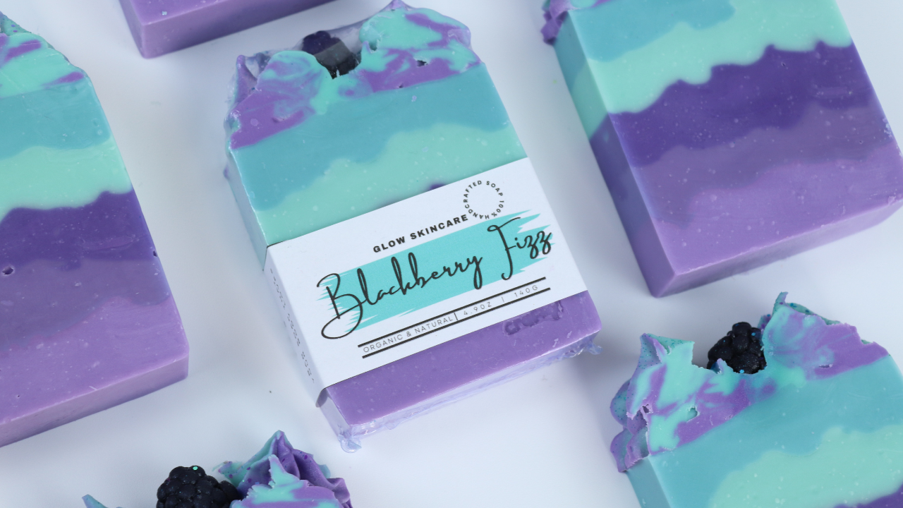 BLACKBERRY FIZZ SOAP BAR