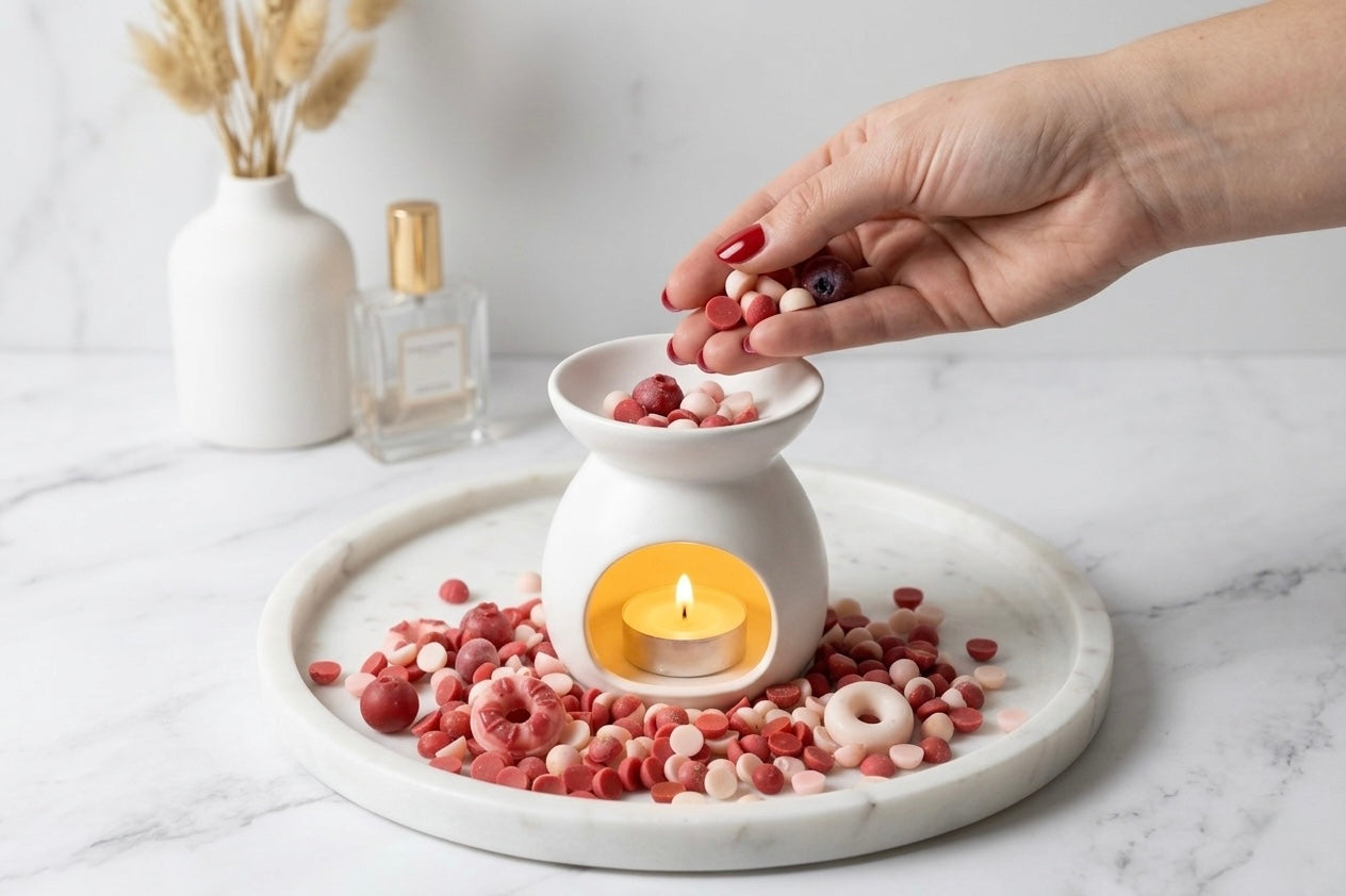 🍷 Pomegranate Wax Melt – Juicy Fruity Home Fragrance (UAE)