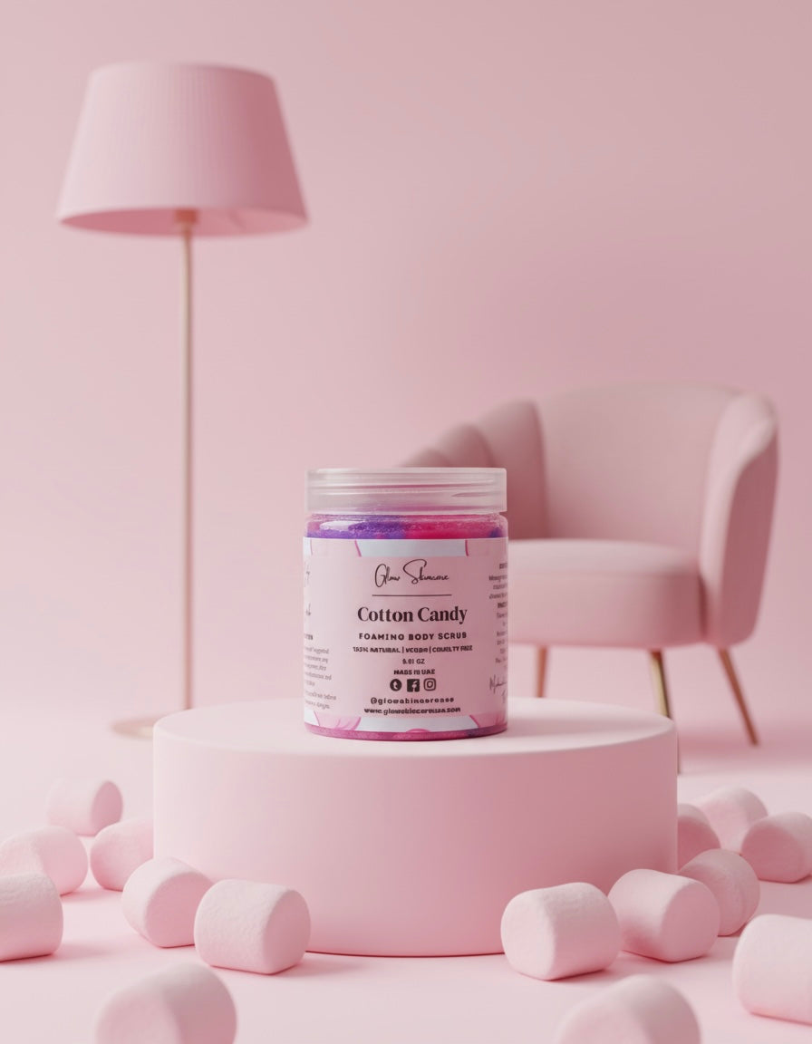 Sweet Cotton Candy Body Scrub – UAE