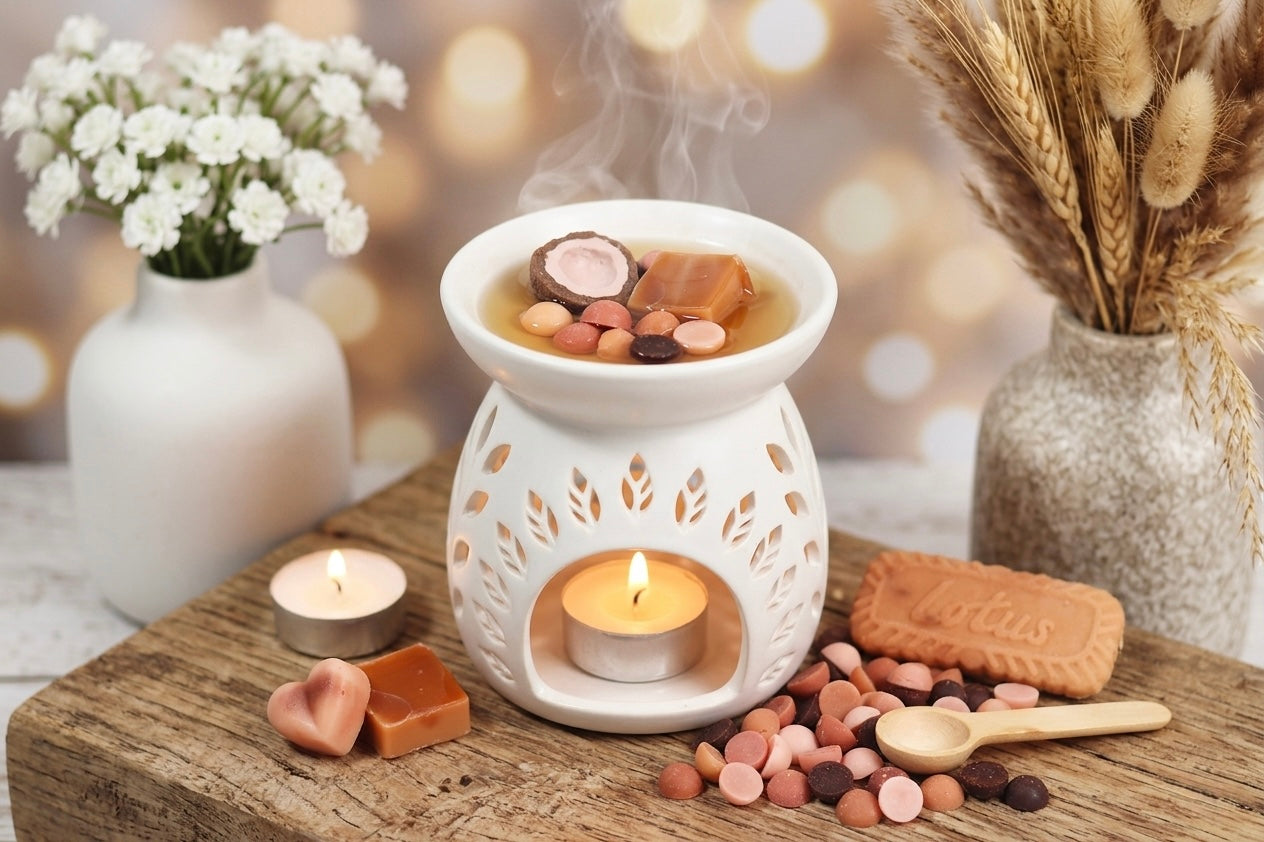 🥥🍮 Coconut Caramel Wax Melt – Creamy Sweet Gourmet Home Fragrance (UAE)