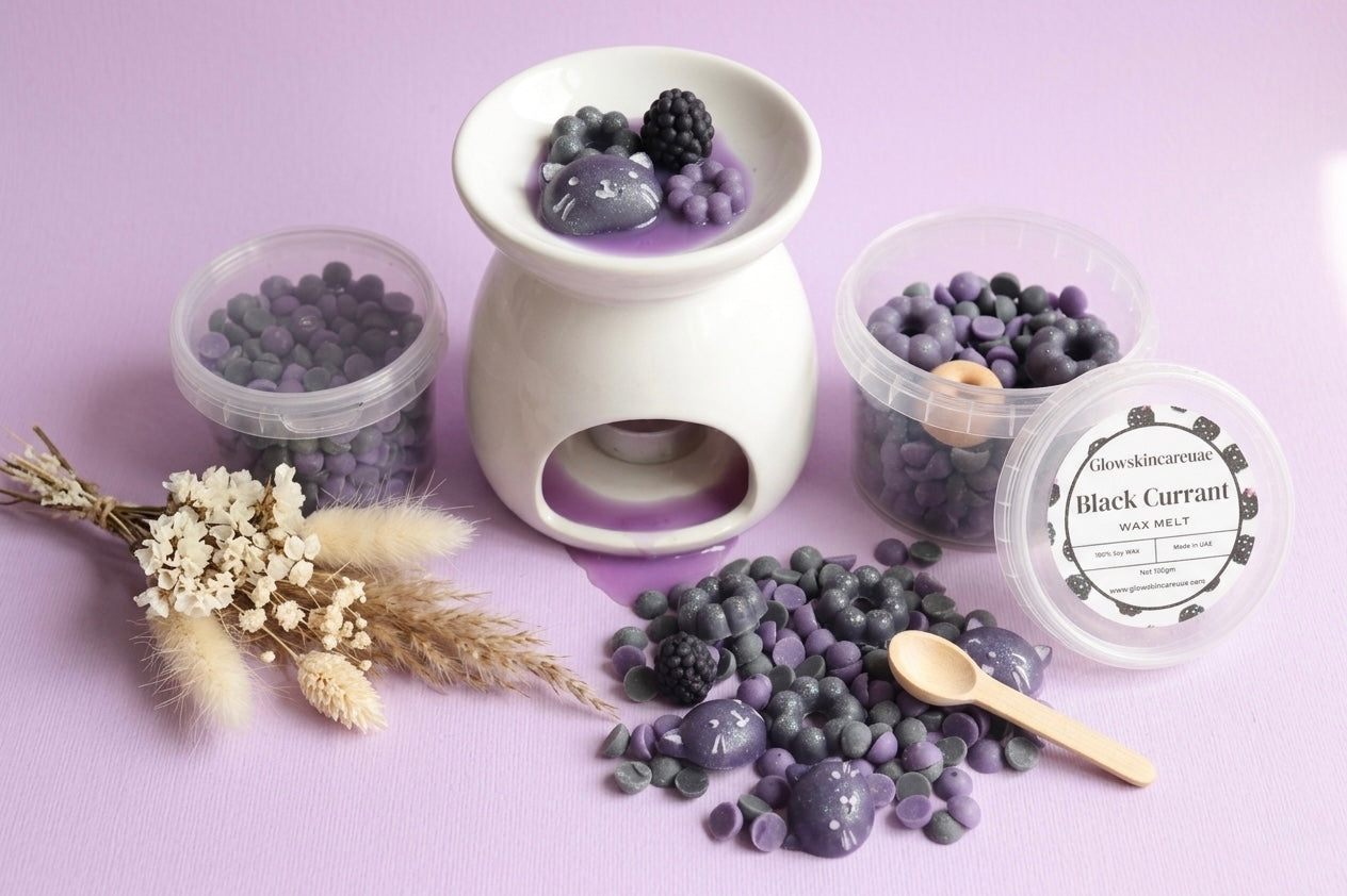 🫐🍇 Black Currant Wax Melt – Rich Fruity Home Fragrance (UAE)