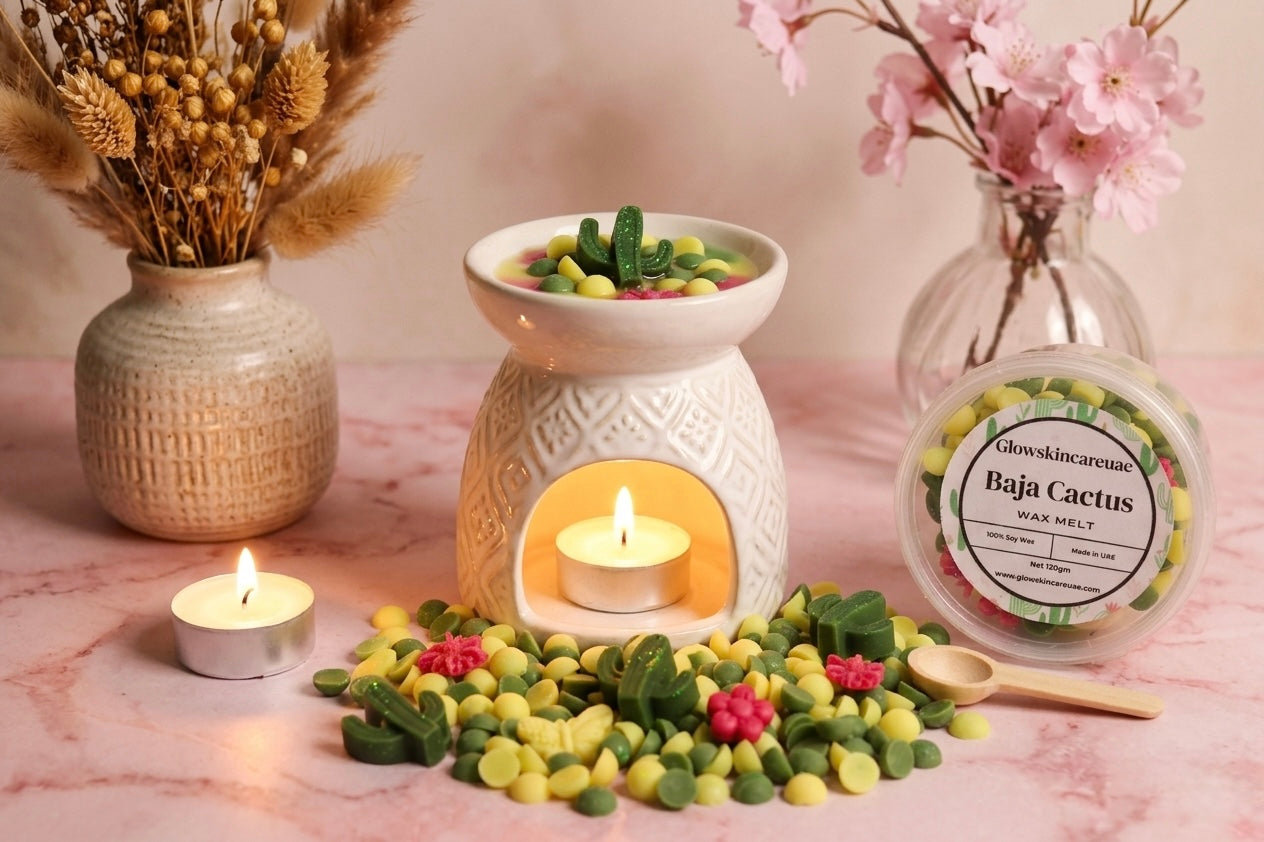 🌵Baja Cactus Wax Melt – Fresh &amp; Clean Desert Breeze (UAE)