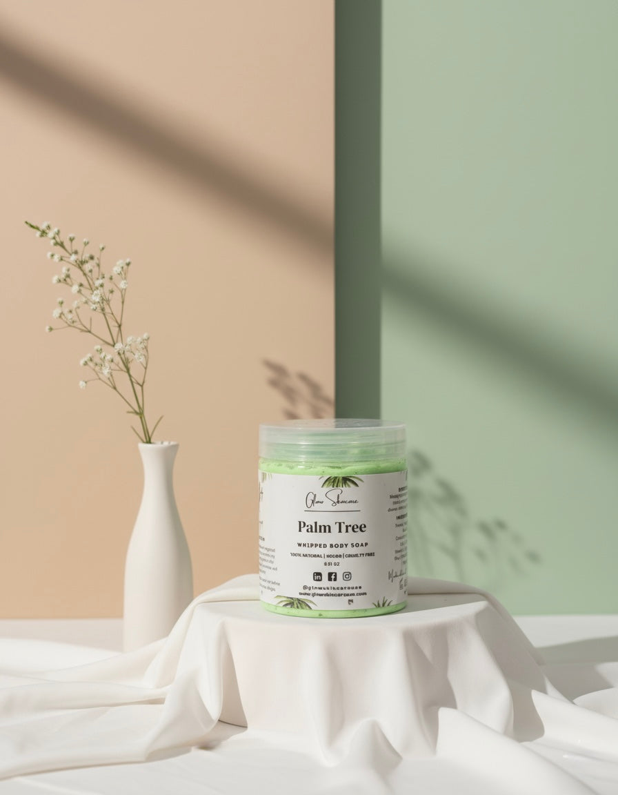 Palm Tree Whipped Body Soap – UAE