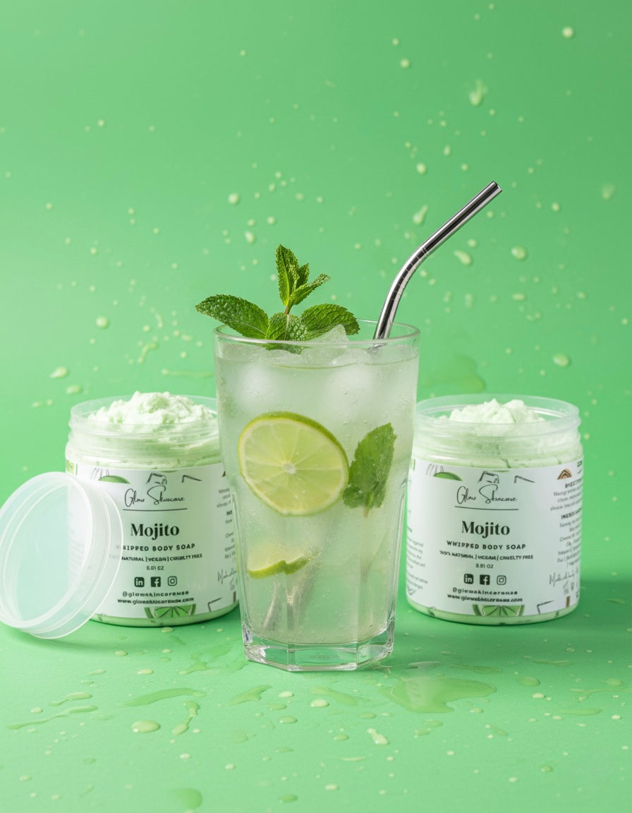 Fresh Lime & Mint Mojito Whipped Body Soap - UAE