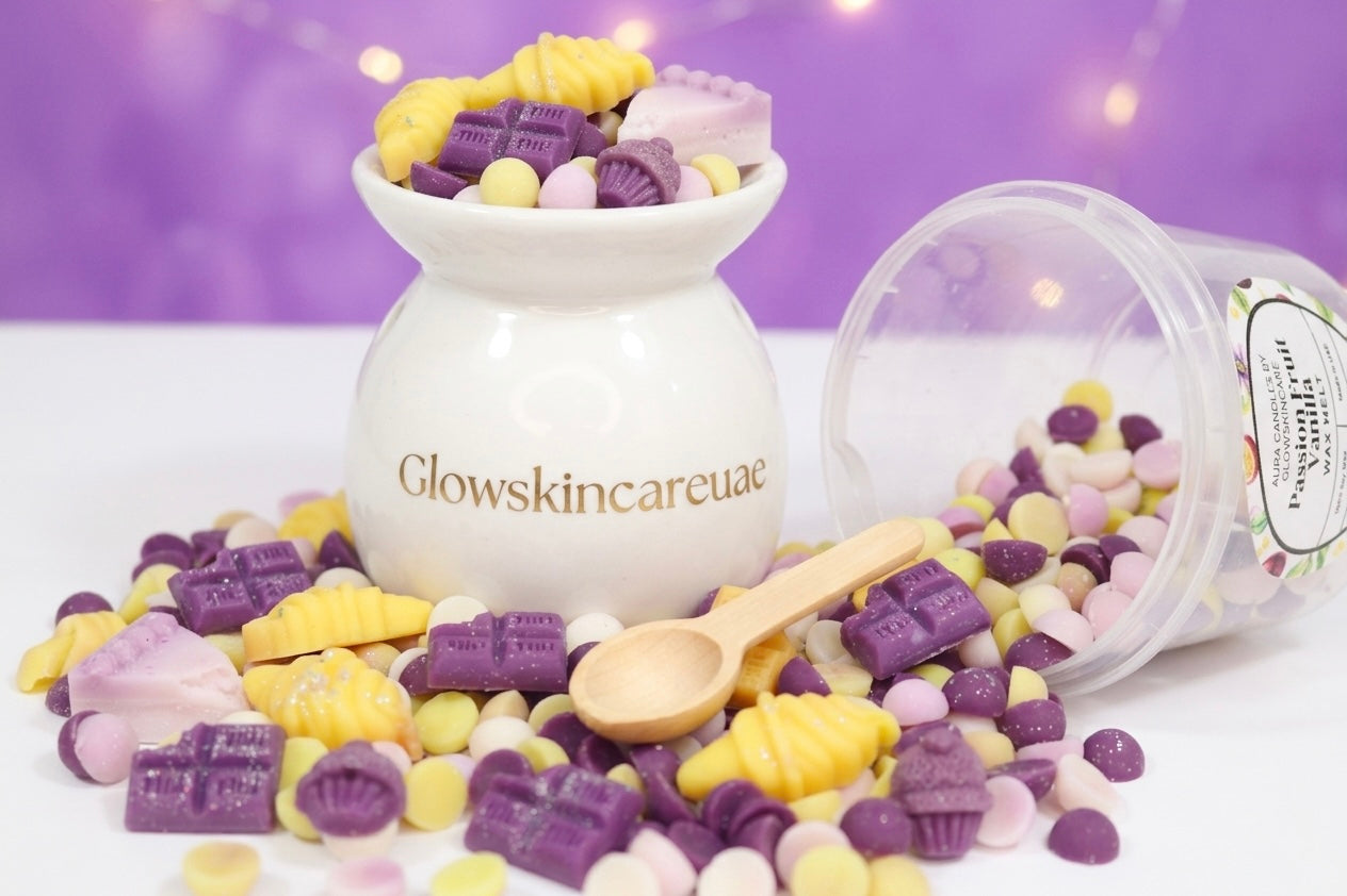 🍈🍦 Passion Fruit Vanilla Wax Melt – Tropical Sweet Home Fragrance (UAE)