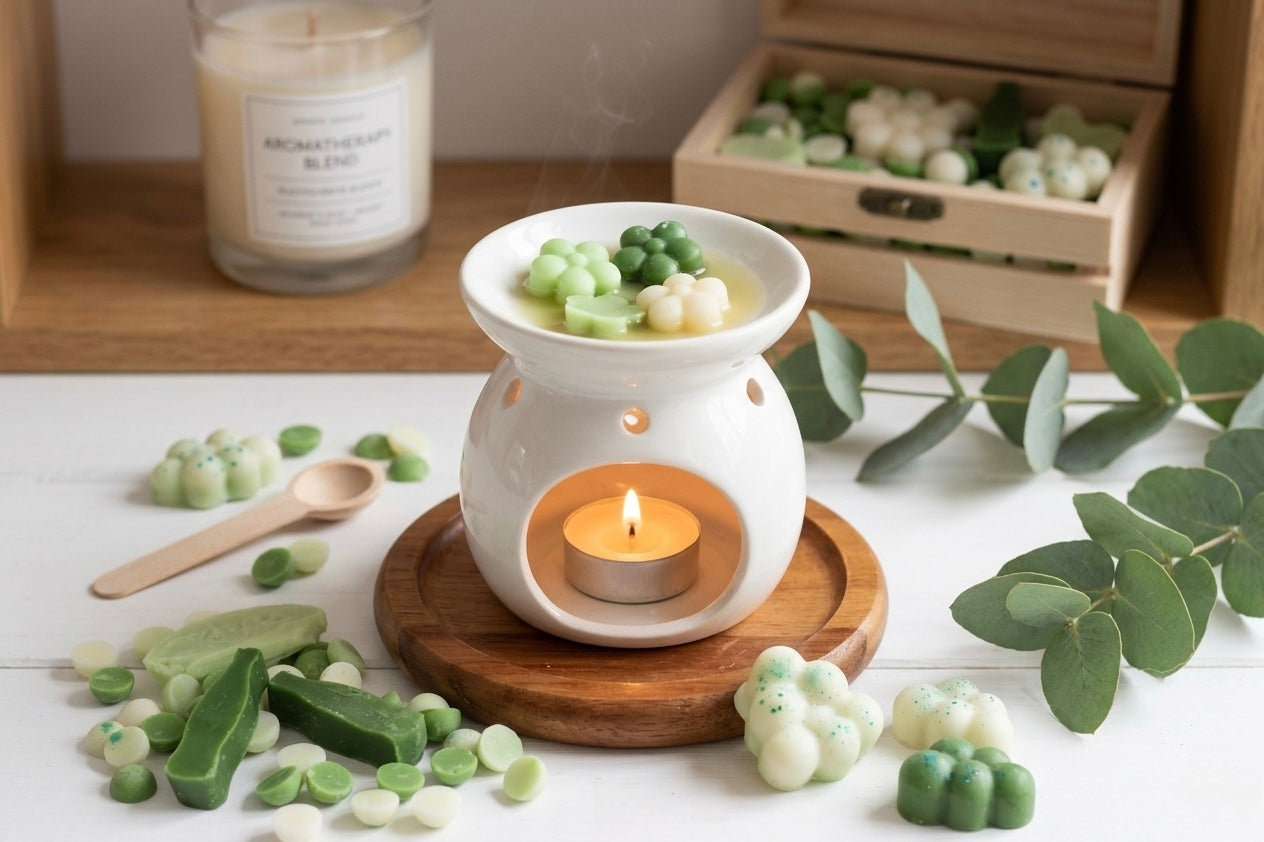 🍃 Mojito Wax Melt – Fresh Lime & Mint Home Fragrance (UAE)