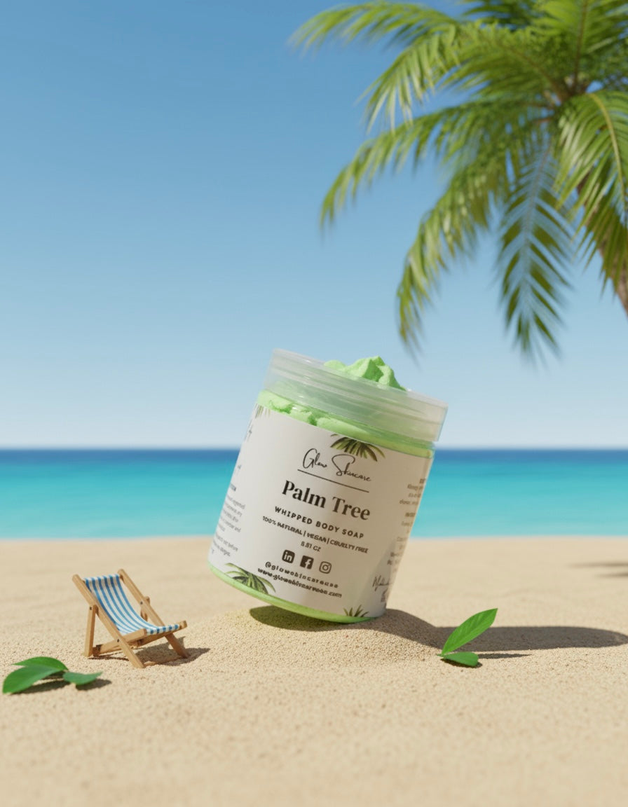 Palm Tree Whipped Body Soap – UAE