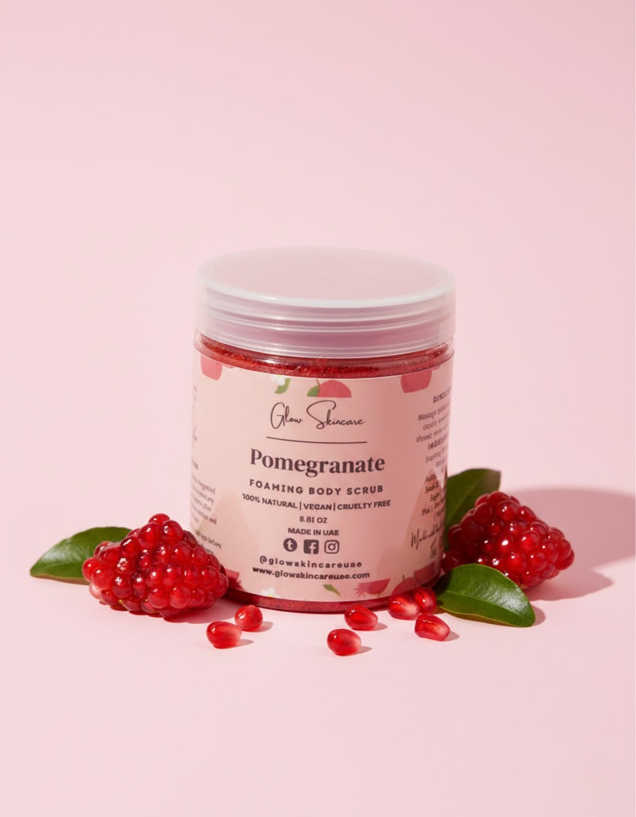 Refreshing Pomegranate Body Scrub – UAE