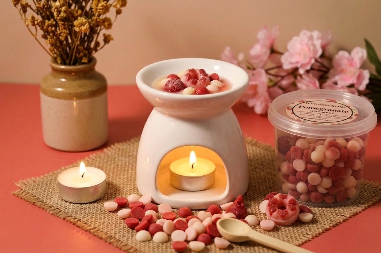 🍷 Pomegranate Wax Melt – Juicy Fruity Home Fragrance (UAE)