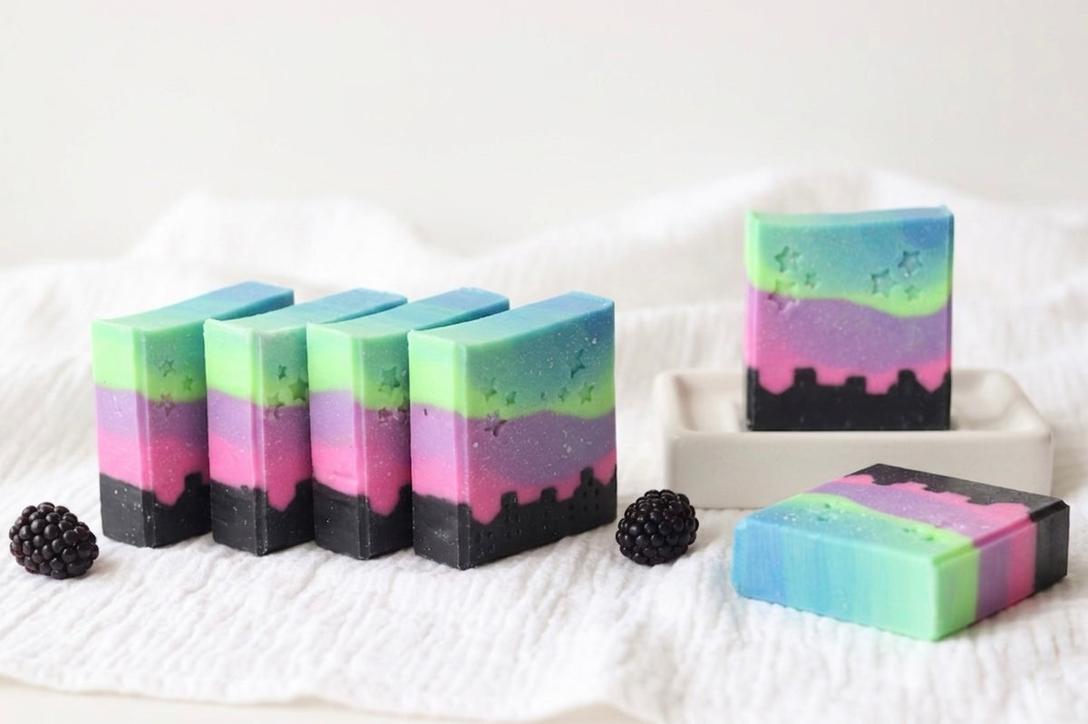Northern Lights Cold Process Soap | Handmade Soap UAE
