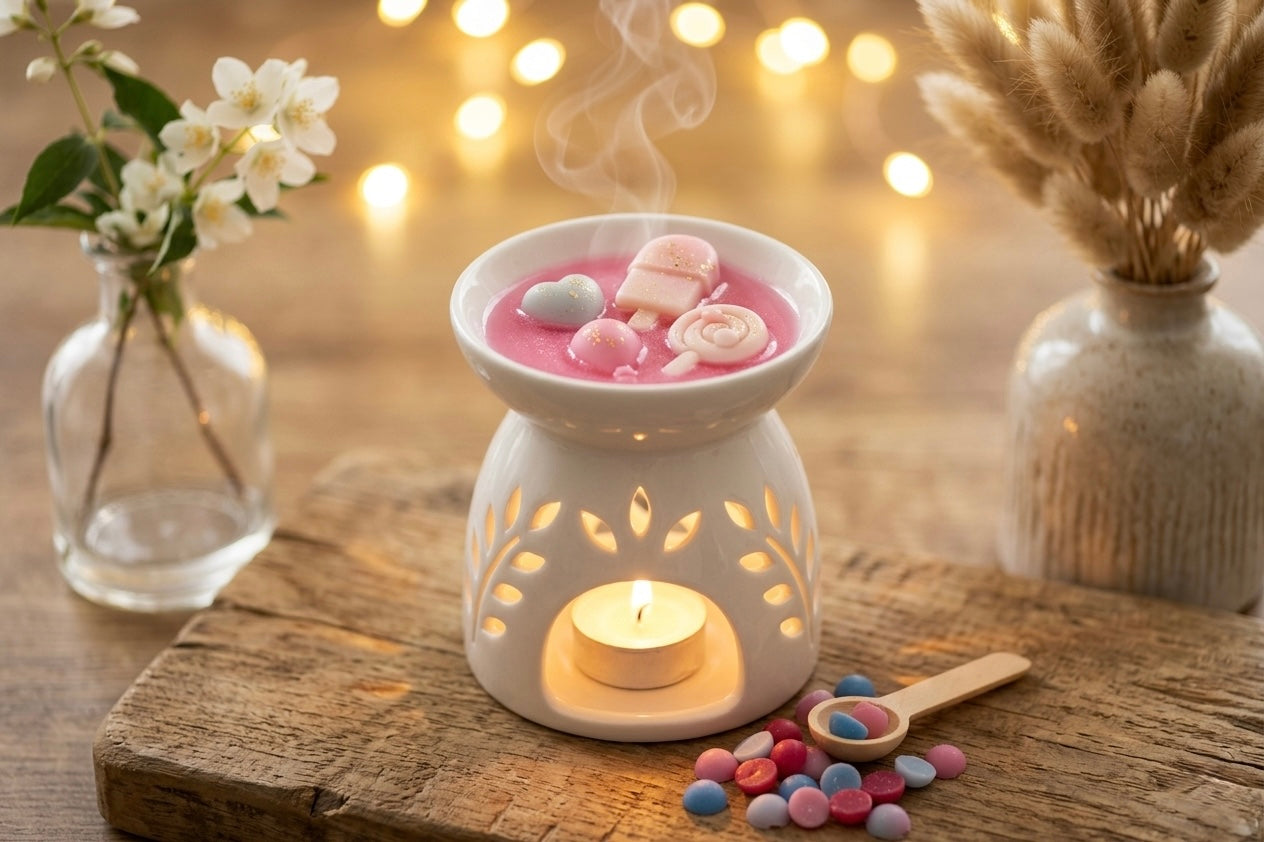 🍬 Cotton Candy Wax Melt – Sweet Candy Floss Home Fragrance (UAE)