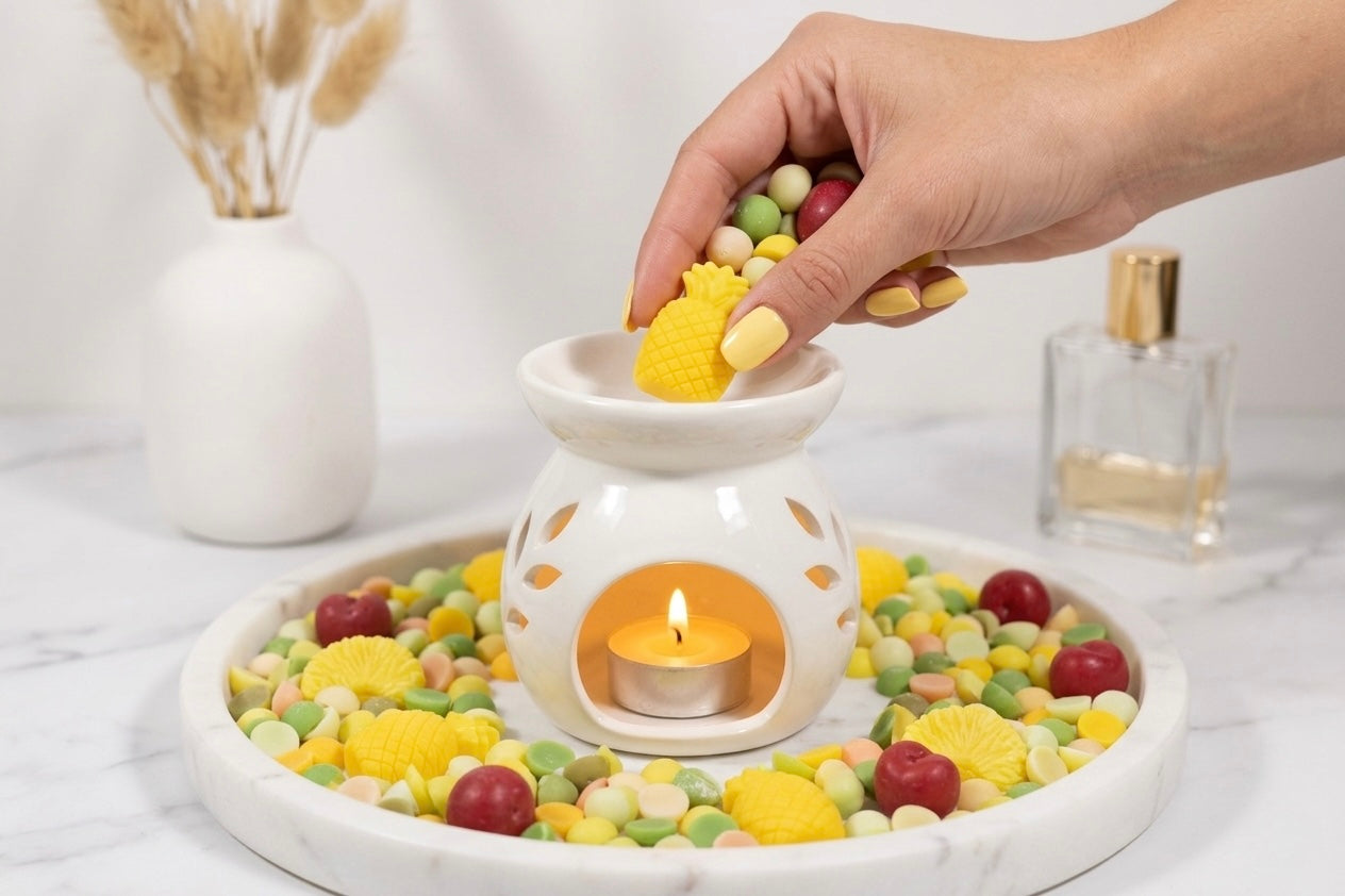 🍍 Pina Colada Wax Melt – Tropical Coconut Pineapple Home Fragrance (UAE)