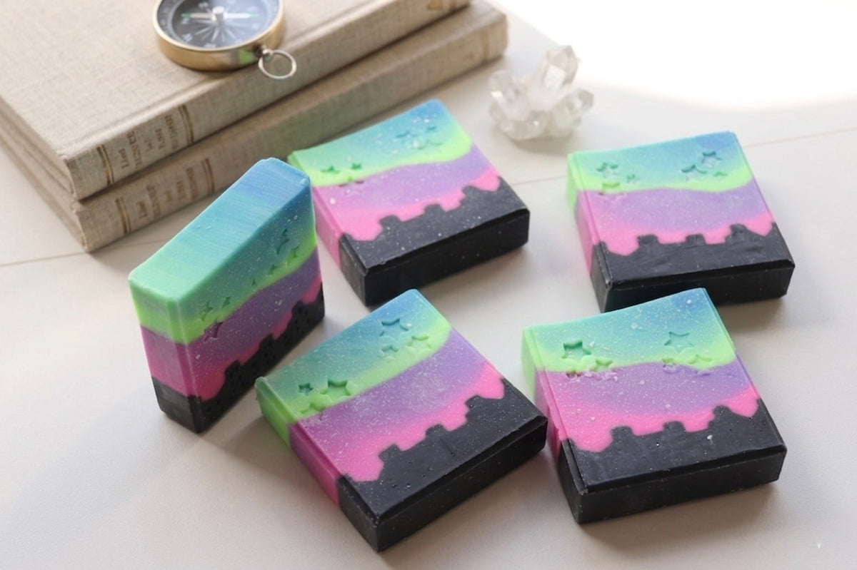 Northern Lights Cold Process Soap | Handmade Soap UAE