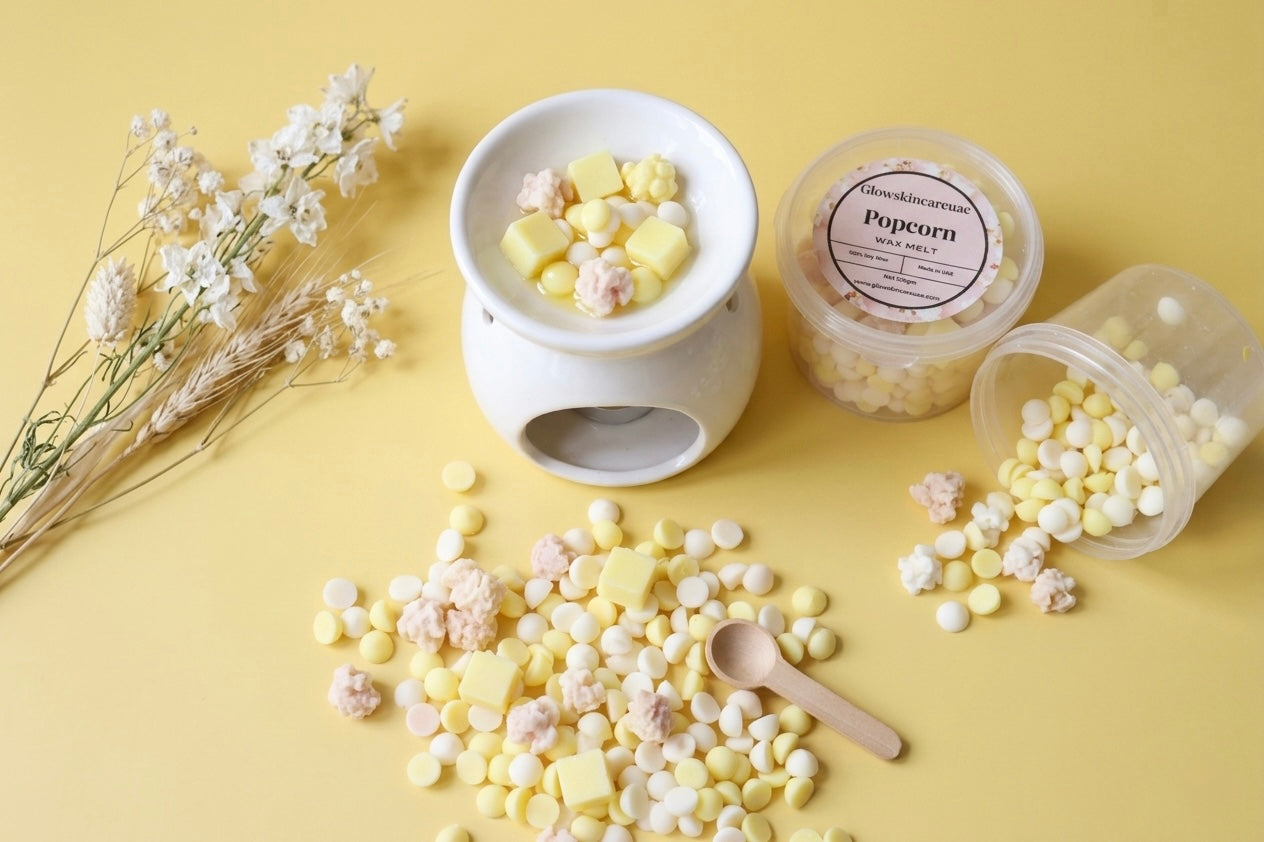 🍿 Popcorn Wax Melt – Buttery Sweet Home Fragrance (UAE)