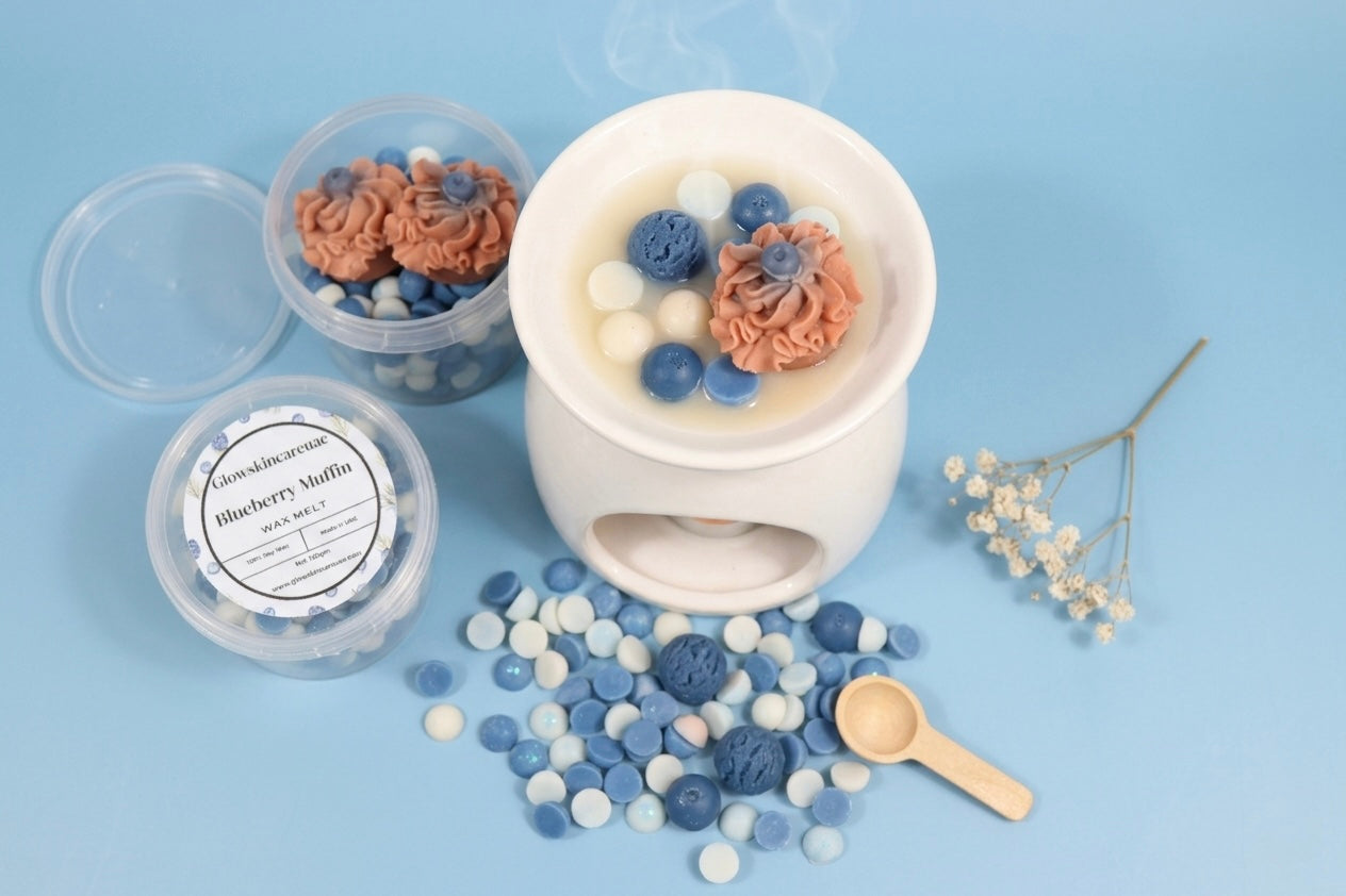 🫐 Blueberry Muffin Wax Melt – Sweet Bakery Home Fragrance (UAE)