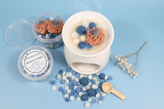 🫐 Blueberry Muffin Wax Melt – Sweet Bakery Home Fragrance (UAE)