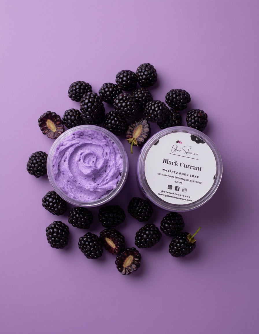 Black Currant Whipped Body Soap – UAE