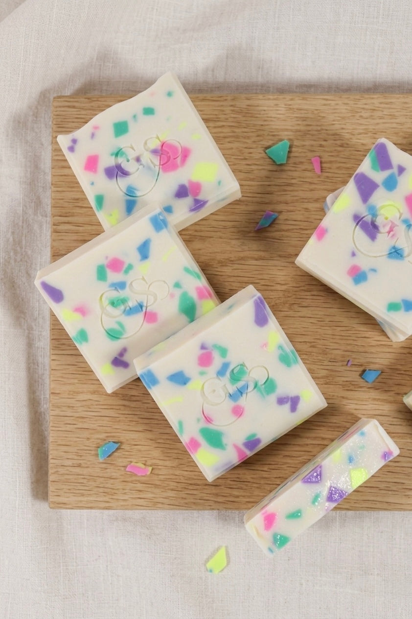 Confetti Cold Process Soap | Handmade Soap in UAE