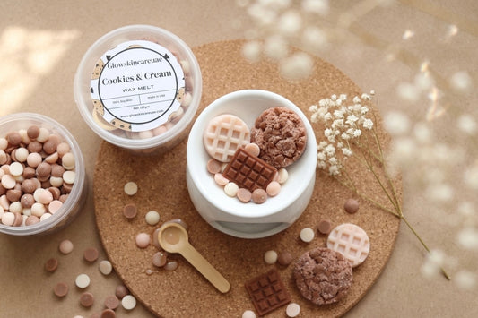 🍪 Cookies & Cream Wax Melt – Sweet Dessert Home Fragrance (UAE)